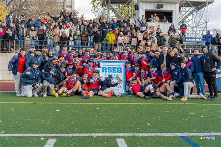 RSEQ 2024 - Finale Rugby Univ Masc - ETS vs Ottawa - Célébrations