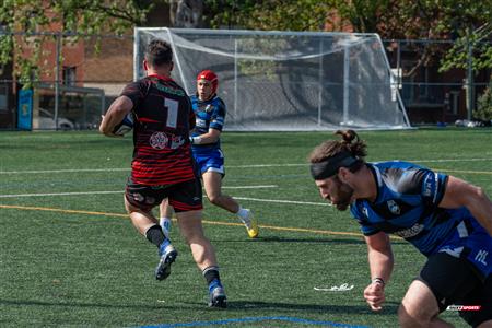 RQ 2024 - Super Ligue M - Parc Olympique (29) vs (15) Club de Rugby de Québec - 1ère mi-temps