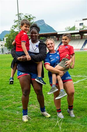 FFR 2024 Élite 1 F - FC Grenoble Amazones (23) vs (17) Stade Toulousain