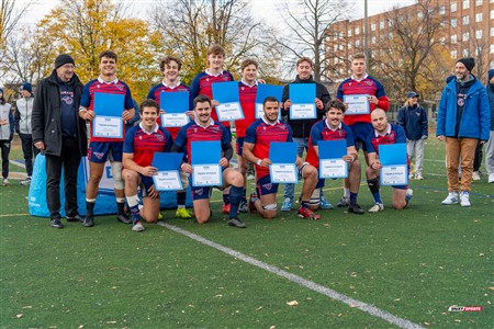 RSEQ 2024 - Finale Rugby Univ Masc - ETS vs Ottawa - Medailles ETS