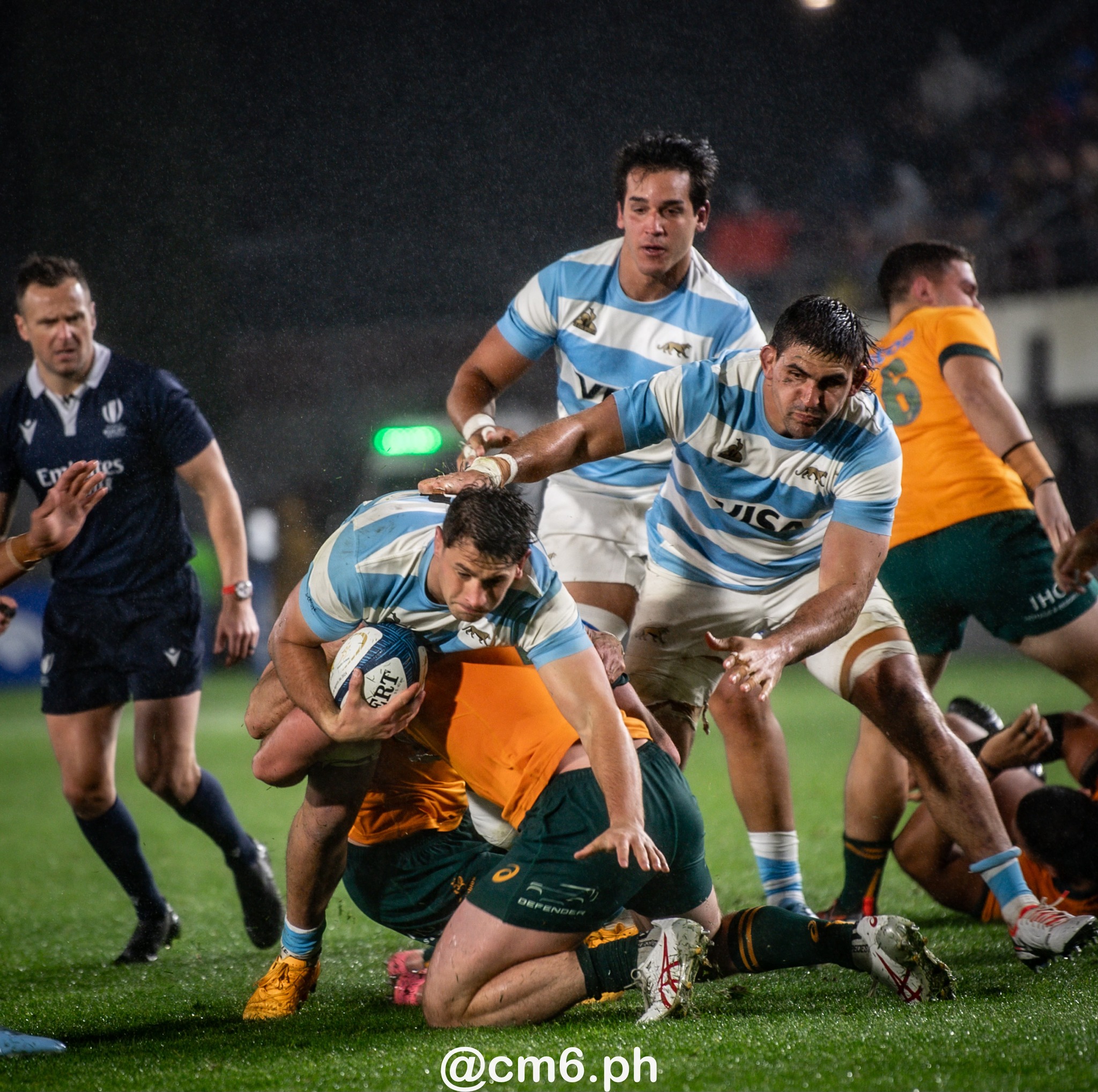 Pablo MATERA -  Selección Argentina de Rugby XV - Australia national rugby union team (M) - Rugby - Rugby Championship 2024 - Argentina Pumas (19) vs (20) Australia Wallabies (#CHAMP24R3ARGAUS) Photo by: Christian Mas | Siuxy Sports 2024-08-31