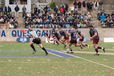 RSEQ 2024 - Finale Rugby Univ Masc - ETS (19) vs (14) Ottawa - 1 Mi-Temps Reel B