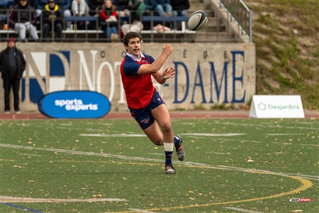 RSEQ 2024 - Finale Rugby Univ Masc - ETS (19) vs (14) Ottawa - 2 Mi-Temps Reel A