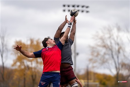 RSEQ 2024 - Finale Rugby Univ Masc - ETS (19) vs (14) Ottawa - 1 Mi-Temps Reel A