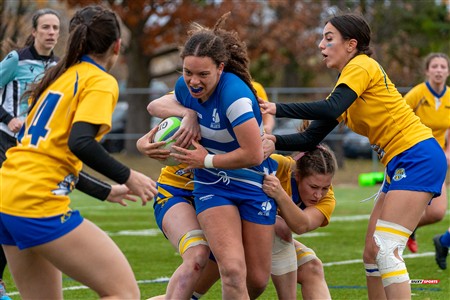 RSEQ 2024 - Final Rugby Fem CEGEP - John Abbott (12) vs (21) Dawson - Second Half