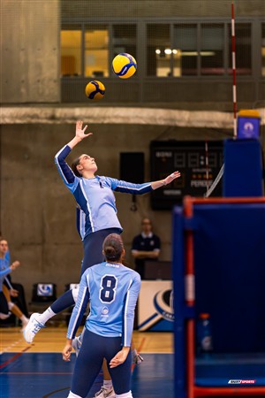 RSEQ 2024 Volleyball Fém - Université de Montréal (3) vs (2) UQAM - Reel 1