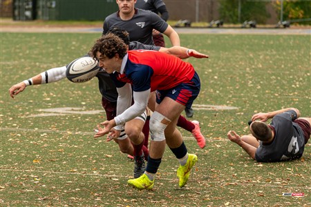 RSEQ 2024 - Finale Rugby Univ Masc - ETS (19) vs (14) Ottawa - 1 Mi-Temps Reel B