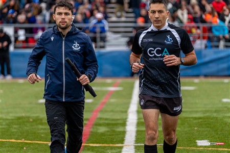 RSEQ 2024 - Final Rugby Masc CEGEP - John Abbott (48) vs (18) André Laurendeau - First Half