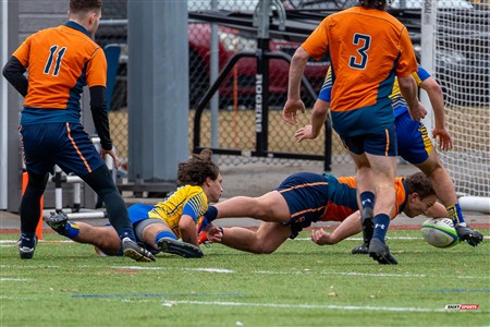 RSEQ 2024 - Final Rugby Masc CEGEP - John Abbott (48) vs (18) André Laurendeau - First Half