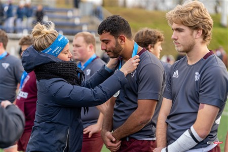 RSEQ 2024 - Finale Rugby Univ Masc - ETS vs Ottawa - Medailles OTT