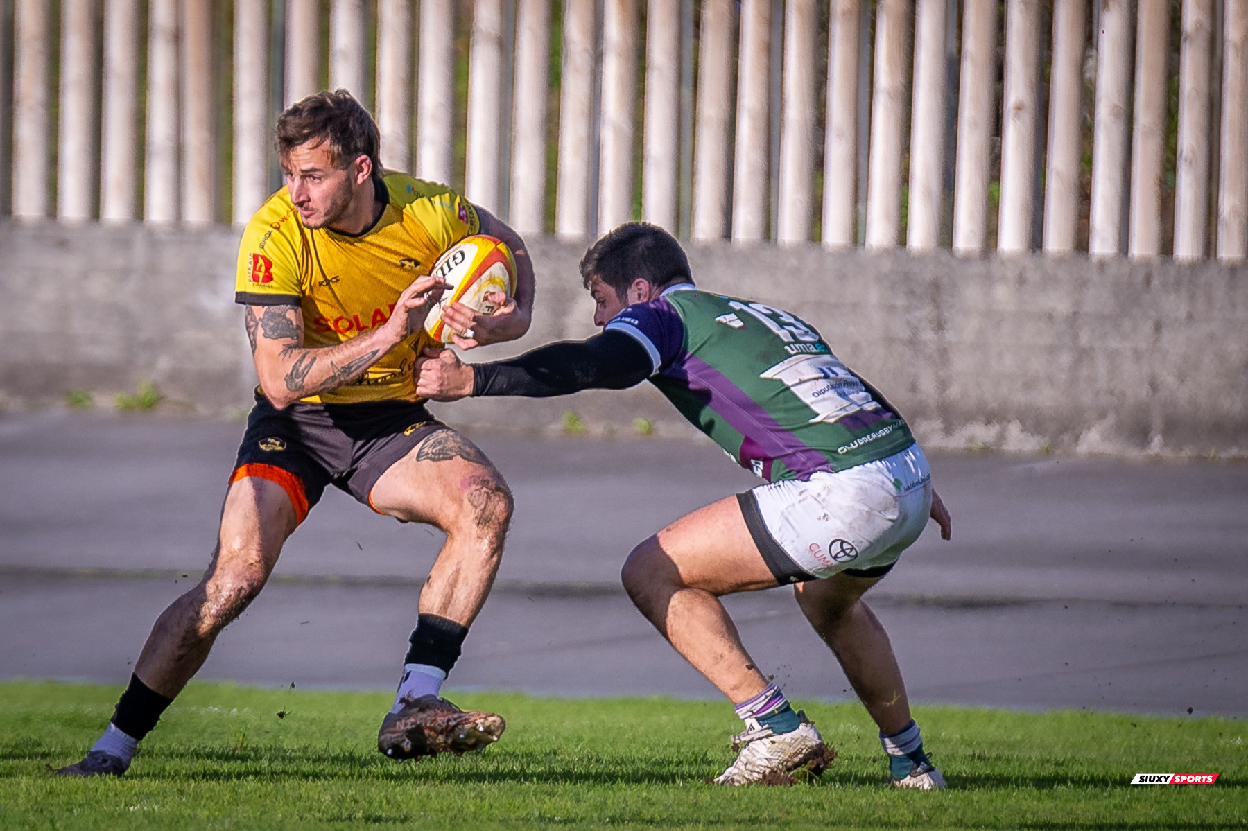 Martin CHAVEZ -  Getxo Artea Rugby Taldea - Club Rugby Málaga - Rugby - FER 2024 - DHB - Getxo RT (52) vs (10) CR Malaga (#FER24DGBGETMAL02) Photo by: Fredy Monfoto | Siuxy Sports 2024-02-10