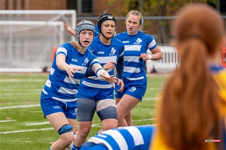 RSEQ 2024 - Final Rugby Fem CEGEP - John Abbott (12) vs (21) Dawson - First Half