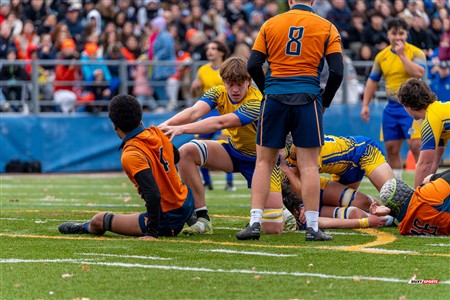 RSEQ 2024 - Final Rugby Masc CEGEP - John Abbott (48) vs (18) André Laurendeau - First Half